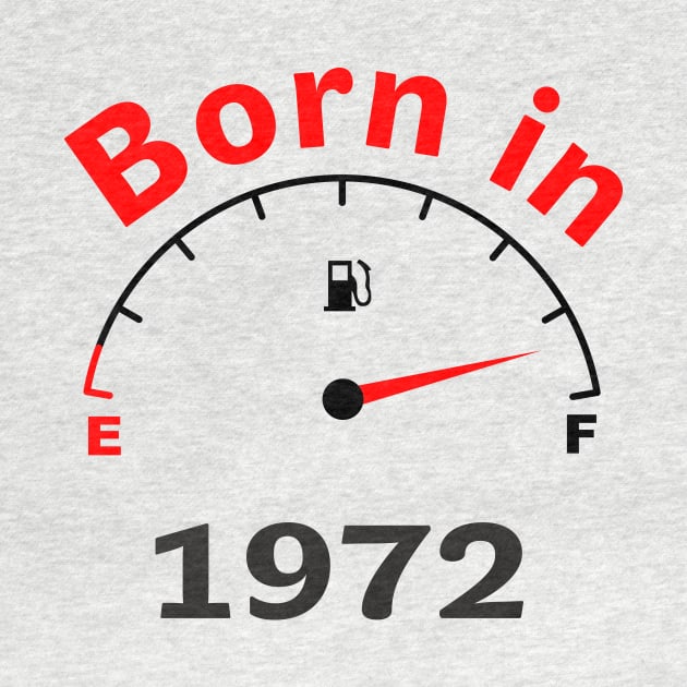 Born / made in 1972, 50 years, 50th birthday gift by Sport Siberia